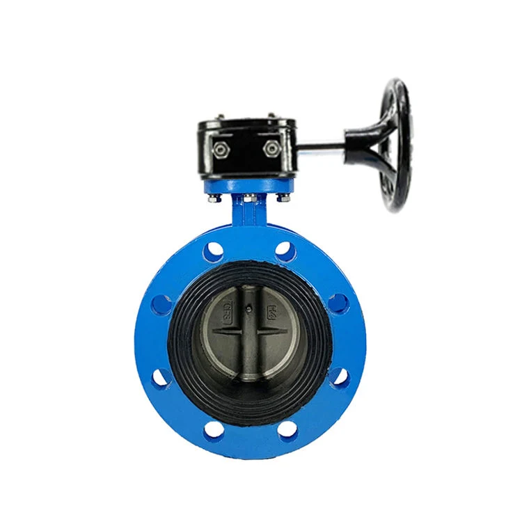 DN100 150lb A216wcb Flanged Wafer Type Lugged Ends Triple Offset Double Butterfly Valve CF8m