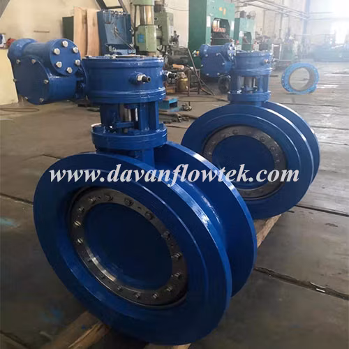 Three Eccentric Metal Seals Wafe Triple Offset Butterfly Valve
