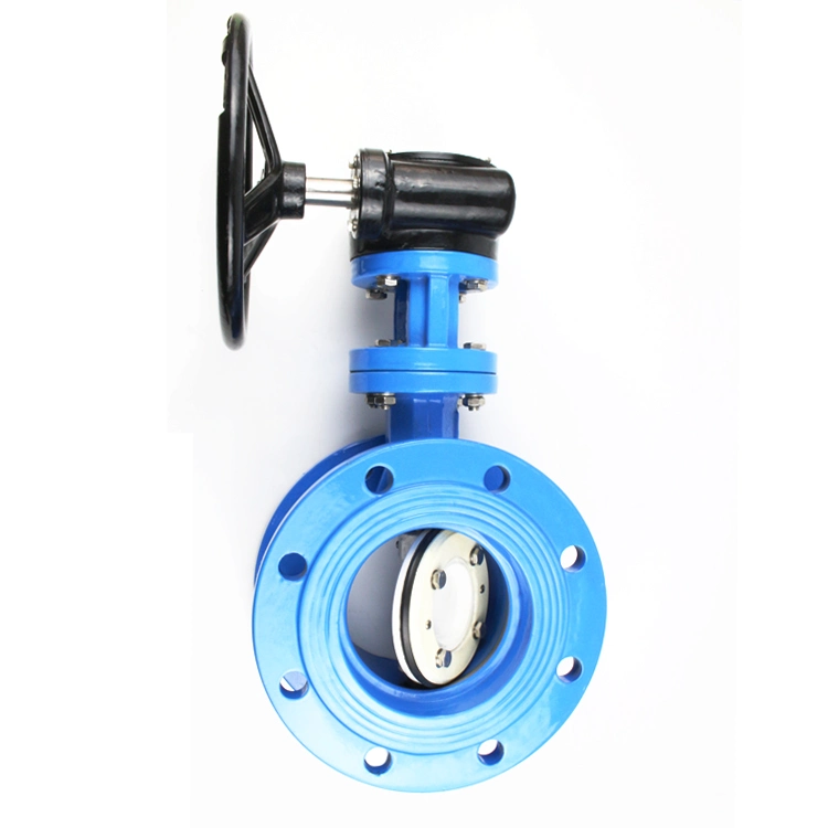 DN100 150lb A216wcb Flanged Wafer Type Lugged Ends Triple Offset Double Butterfly Valve CF8m