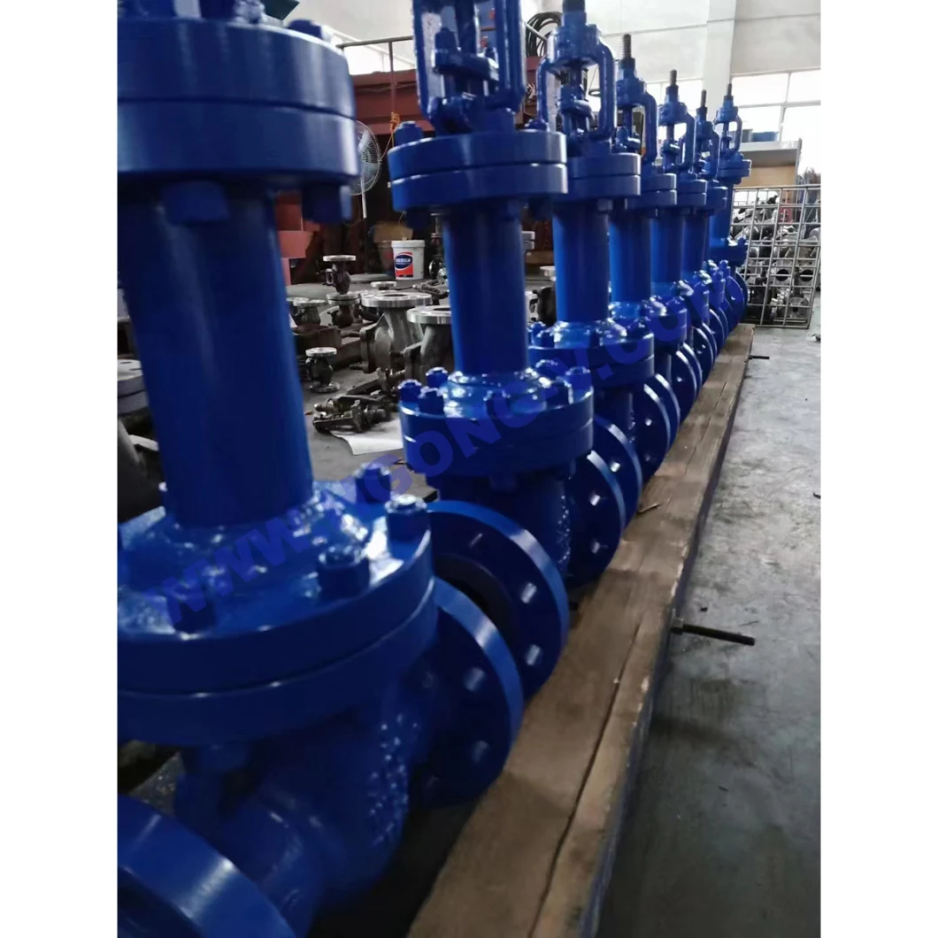 DIN/API Wcb High Pressure Bellow Seal Globe Valve