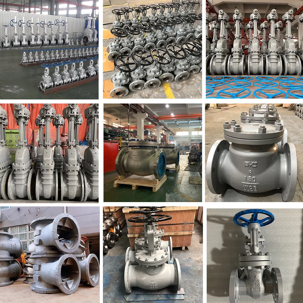 API Carbon Steel Wcb Stainless Steel CF8 CF8m Flanged End Globe Valve