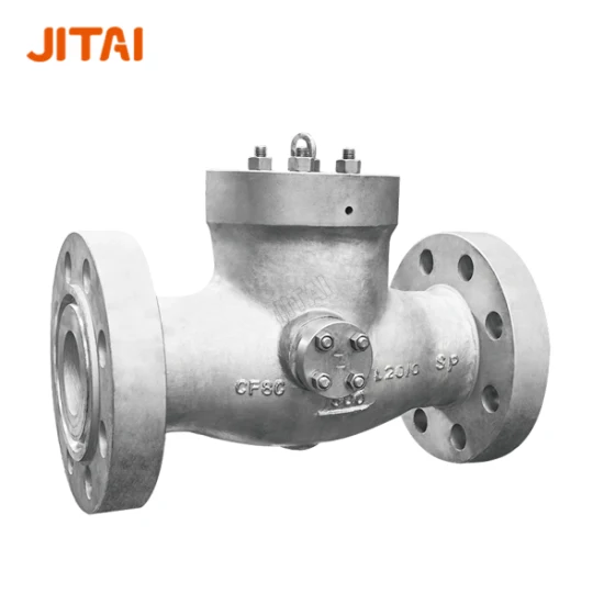 Hochtemperatur-Hochdruck-Dampfrückschlagventil aus Gussstahl mit Schwenkdruckdichtung und akzeptablem Preis